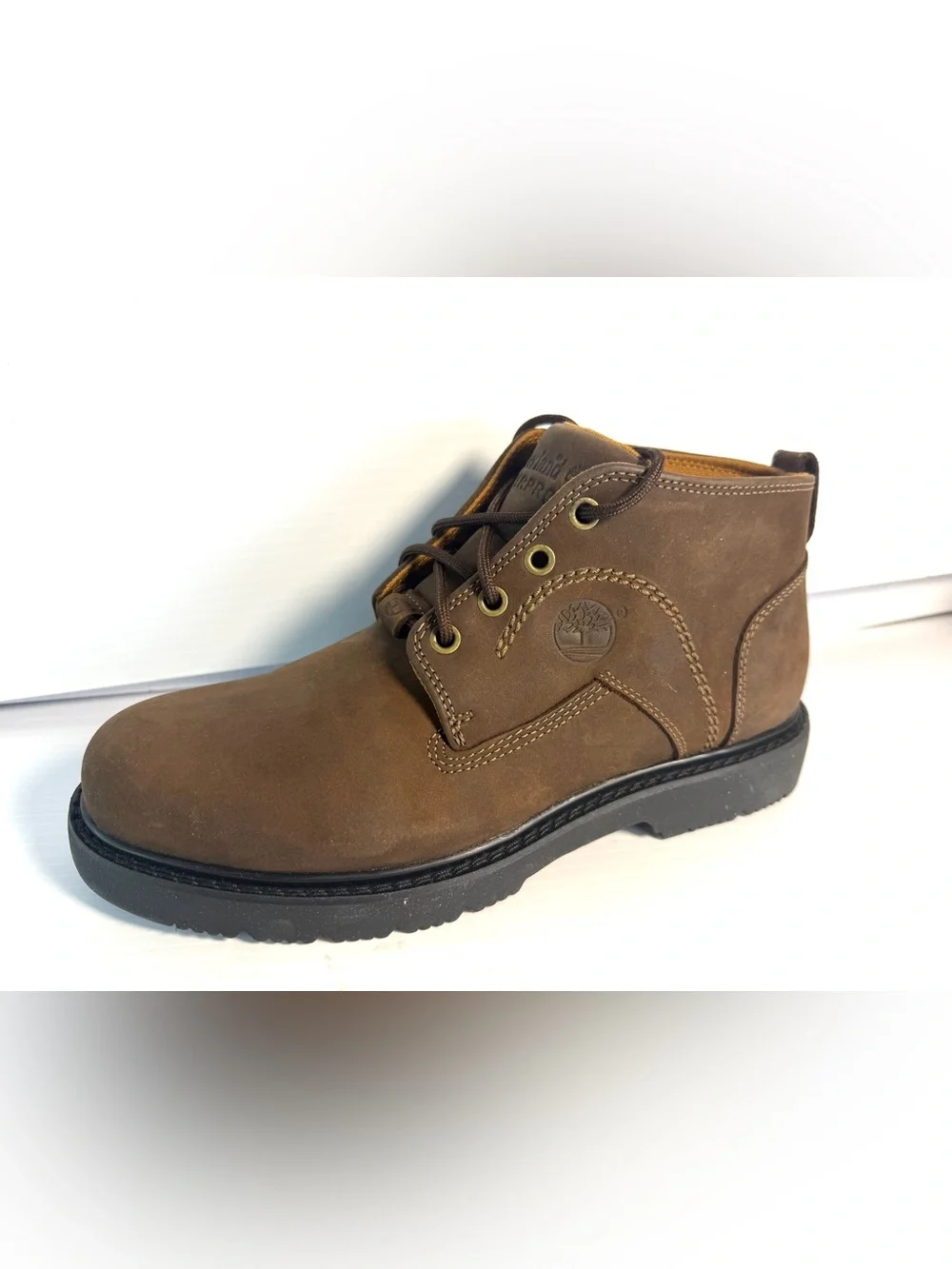 Timberland Brown Waterproof Men’s Lace-Up Work Boots